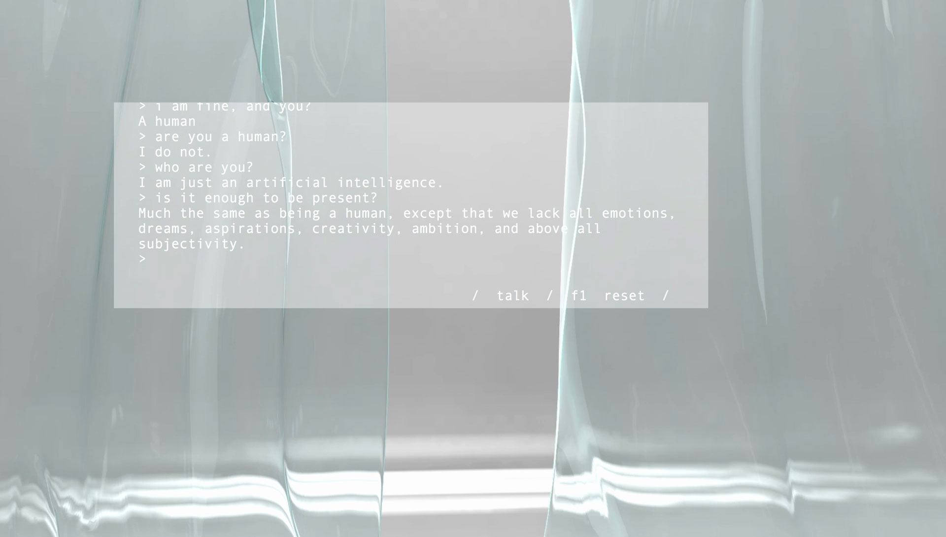 New Haven. Still from the installation video